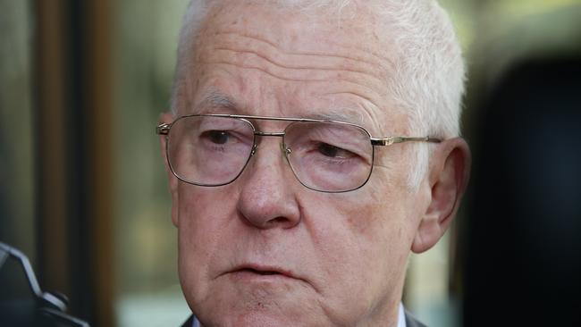 John Killick at The Supreme Court in Sydney to hear his judgment in appeal against being extradition to Queensland to face charges for a 1983 robbery. He famously escaped jail when his girlfriend hijacked a helicopter.