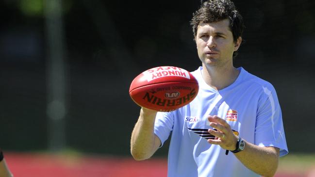 Justin Longmuir crossed to Collingwood from West Coast last year. Picture: Daniel Wilkins