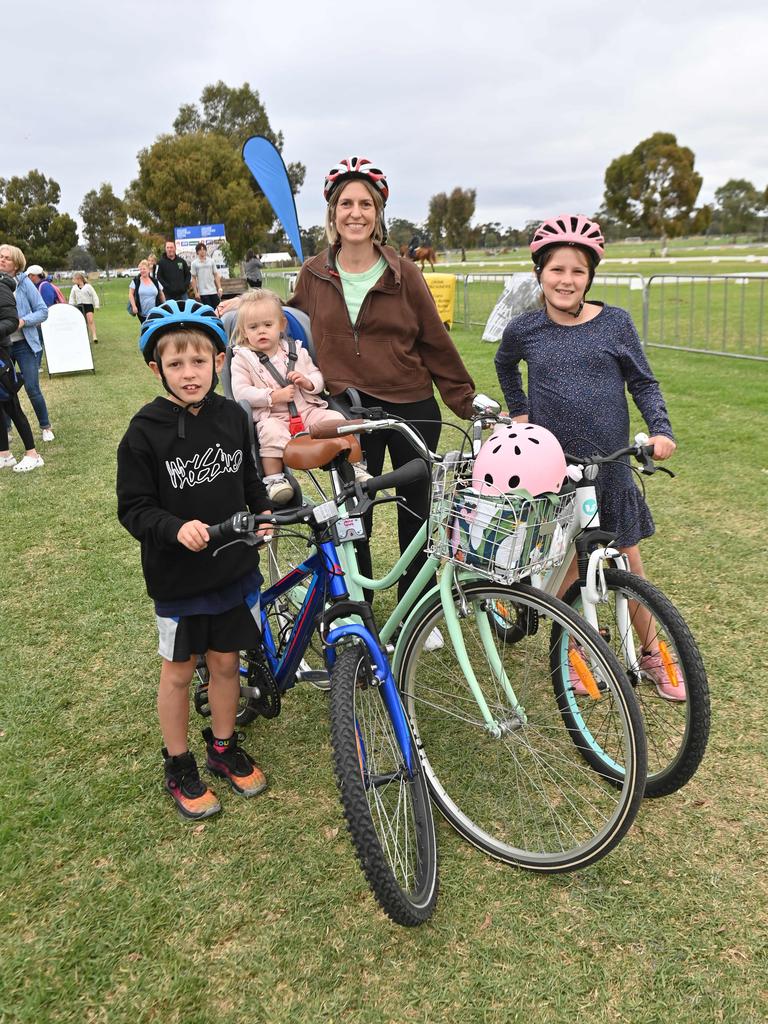 Spectators enjoying the Community Day at the Adelaide Equestrian Festival. Picture: Keryn Stevens