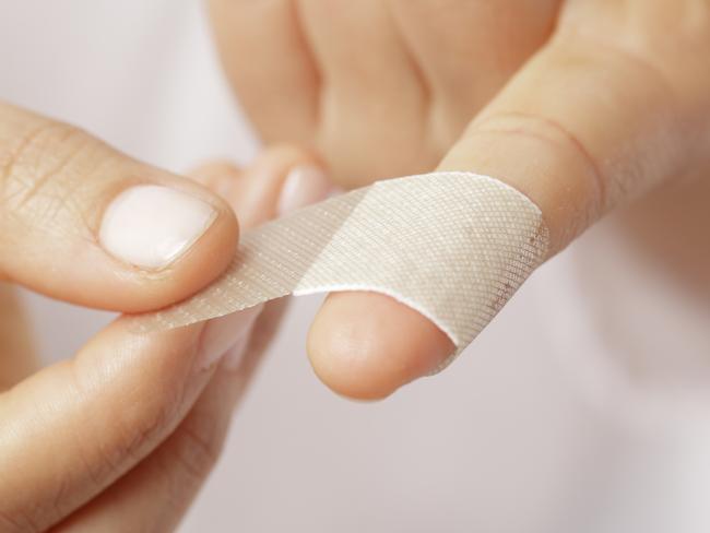 Apparently we've been putting on bandaids all wrong.