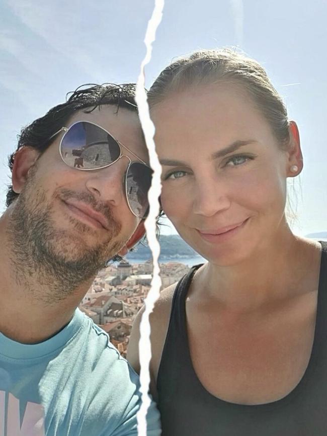 Dokic posted this image on Instagram announcing the couple had split up.