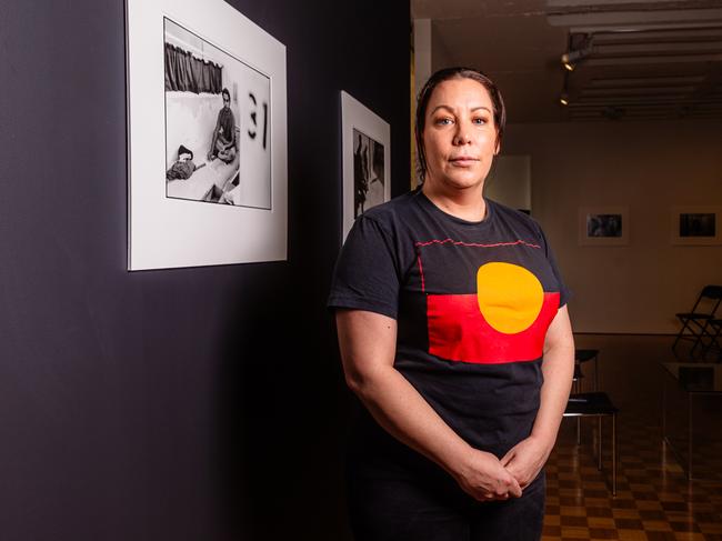 Tasmanian Aboriginal leader Nala Mansell. Picture: Linda Higginson