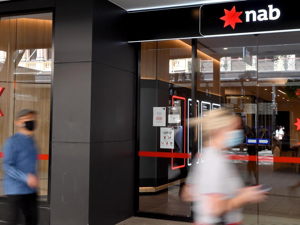 NAB was slapped with a $18.5m penalty for failures relating to misleading fee disclosure statements. Picture: NCA NewsWire/John Gass