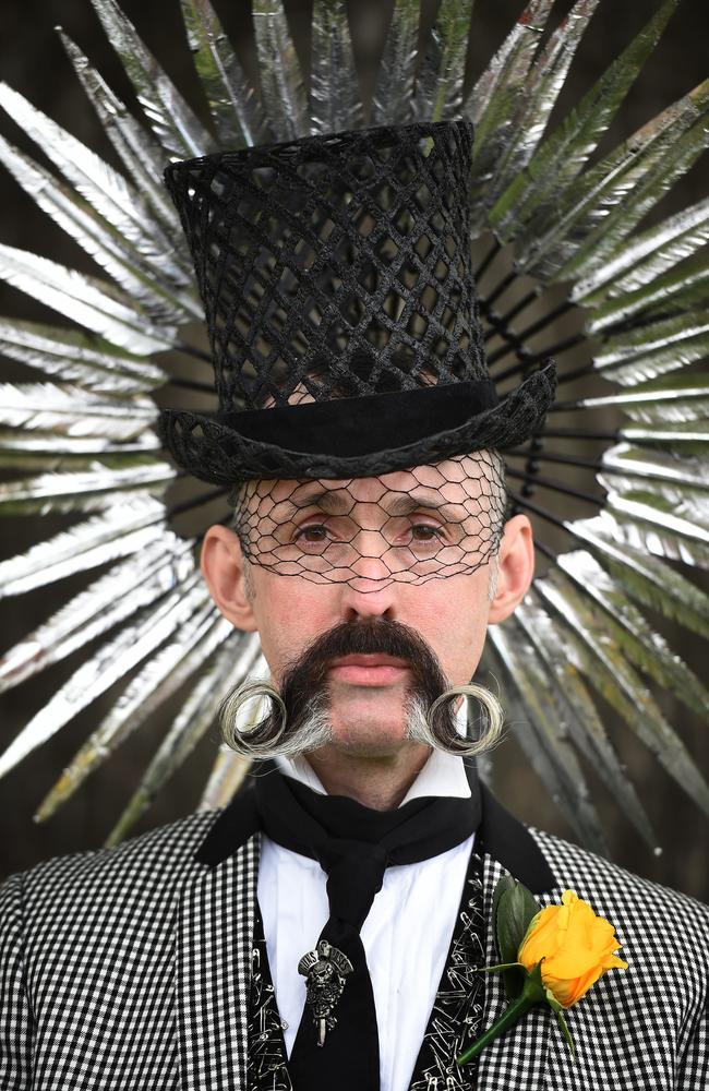 Richard Nylon at the 2014 Melbourne Cup. Picture: Jason Sammon