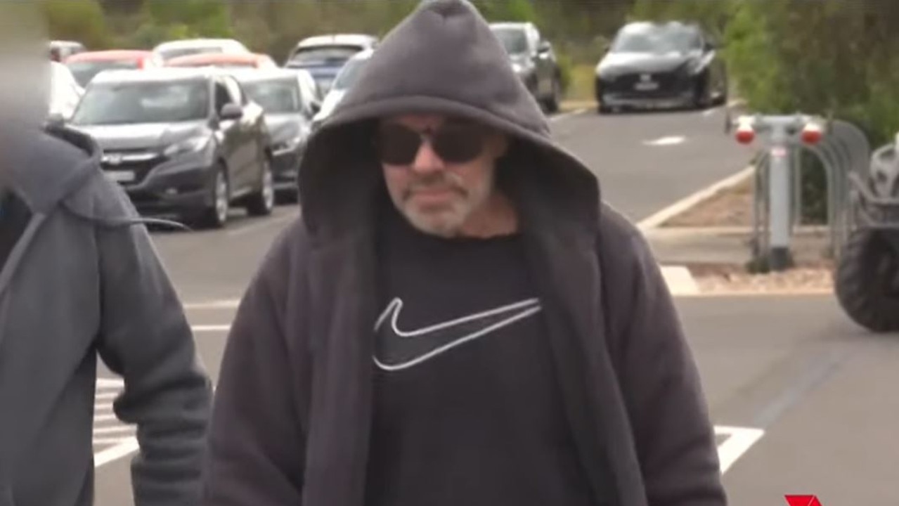 Mark Haydon has his first taste of freedom last year. Picture: 7NEWS