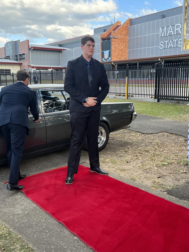 The students of Maryborough State High School celebrate their formal.