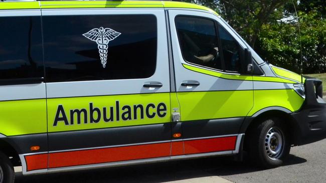 A person is fighting for life after a serious crash between a car and a truck on the D’Aguilar Highway between Woodford and Kilcoy.