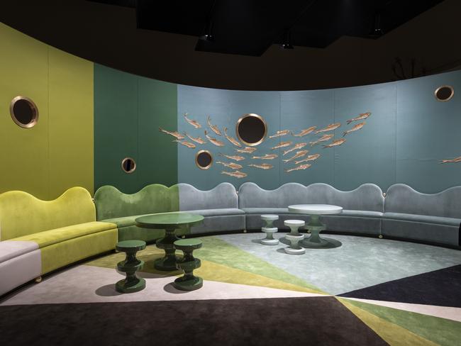 India Mahdavi’s Merry-go-round room – Imaginary Architecture for the Homo Faber exhibition in Venice. Picture: Tomas Bertelsen, courtesy of Michelangelo Foundation