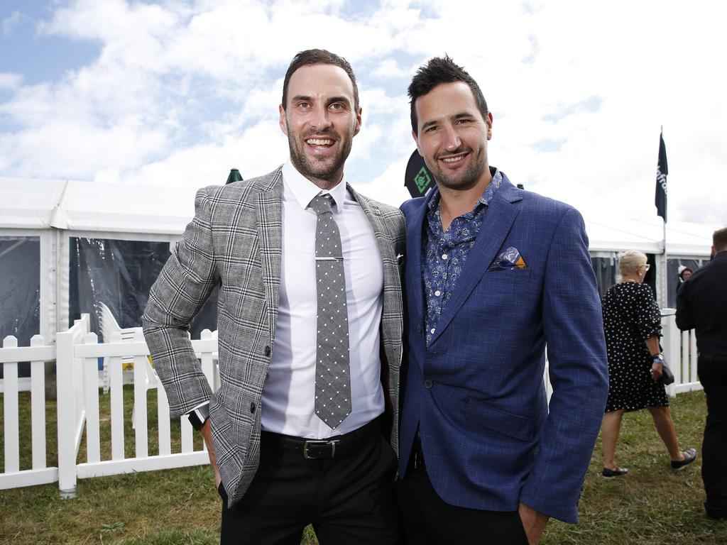 All the action from the Launceston Cup from Mowbray Racecourse. Alex Webb and Brodie Coulson. Picture: Zak Simmonds