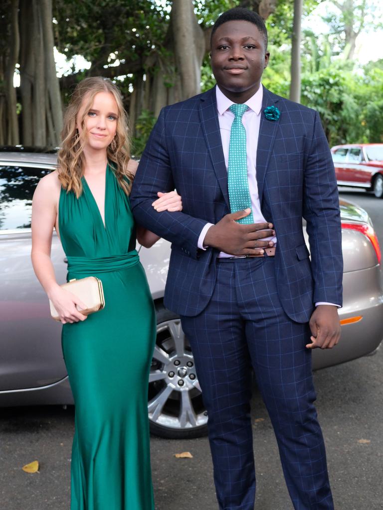 Green dresses at Rockhampton school formals | PHOTOS | The Courier Mail