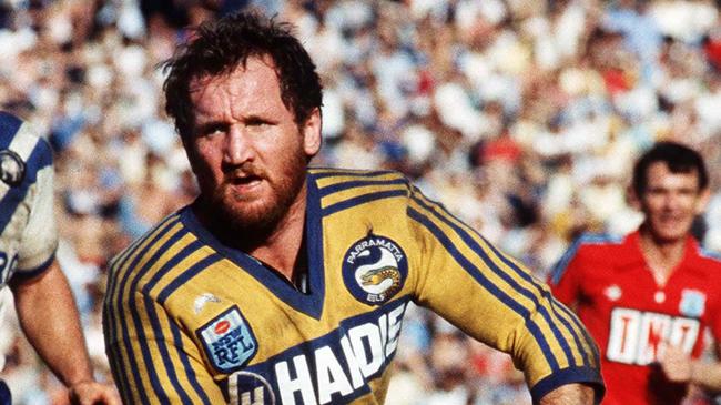 Ray Price won four premierships with the Eels in the 1980s. Picture: Action Photographics