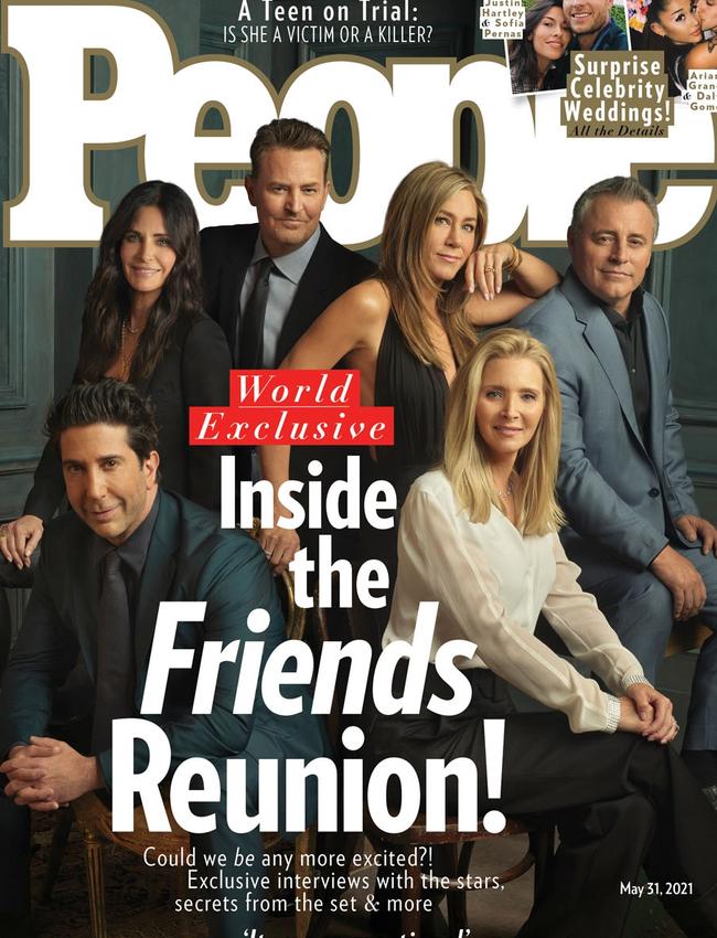 The cast took part in a group interview for People magazine. Picture: People