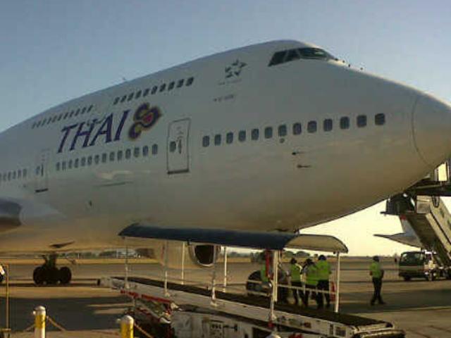 Bali,8/12/14. Thai Airline number TG-467 (TG476), type Boeing 747-400 with registration HS-TGY, route Sydney, Australia - Bangkok, Thailand, had an emergecy landing at Ngurah Rai International Airport, Bali, Indonesia at 4.50 p.m. The plane was permited for 