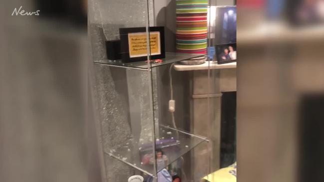 Ikea cabinet spontaneously explodes