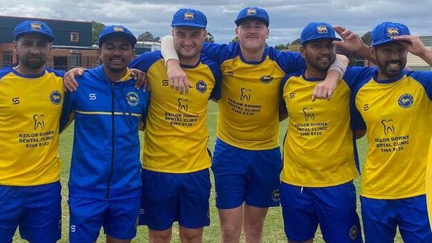 The six players who made their debut in round 1 for Taylors Lakes.