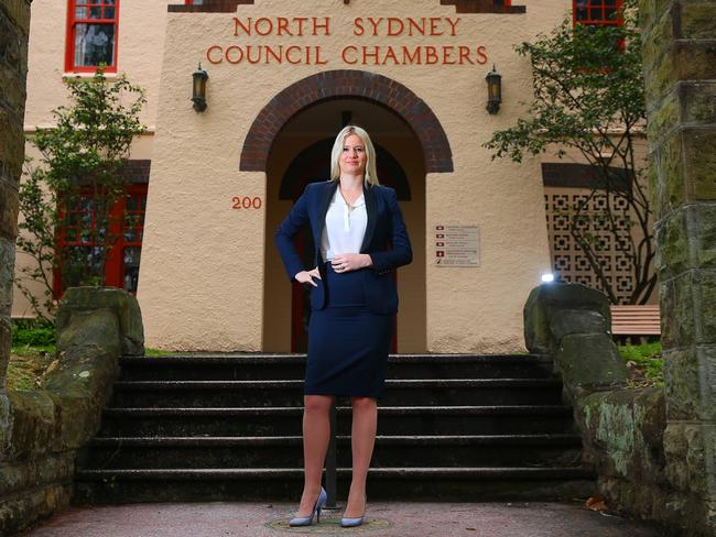 North Sydney deputy mayor Melissa Clare. Picture: Phil Rogers