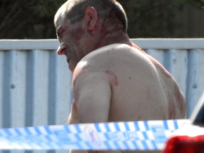 Mark John Walters is charged with attempted murder after aldegerlystabbing a man in Mount Gambier on January 2. Picture: Josh Lynagh /Limestone Coast Community News