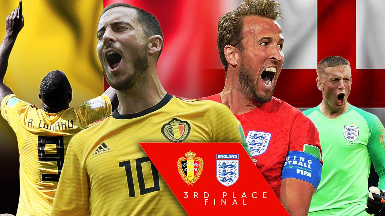 Belgium face England in the World Cup third place playoff on Sunday morning.