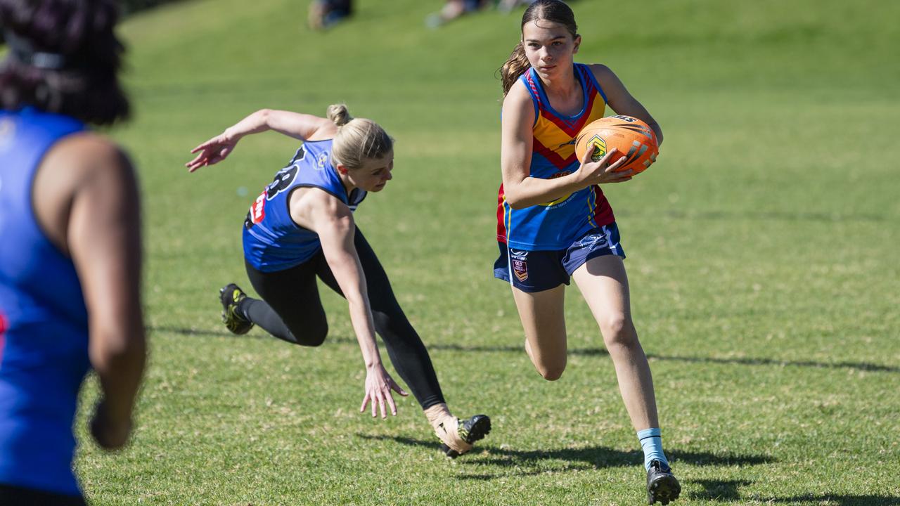 Piper York of Highfields against Saints.