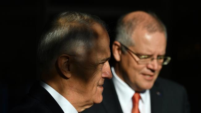 Prime Minister Malcolm Turnbull and Treasurer Scott Morrison.