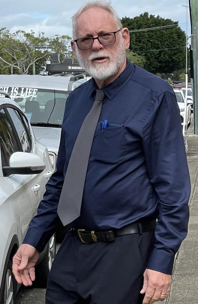 Proserpine man Ross Collingwood pleaded guilty to making and distributing child exploitation material over 13 fictitious stories he wrote and sent to others online. Picture: Fergus Gregg