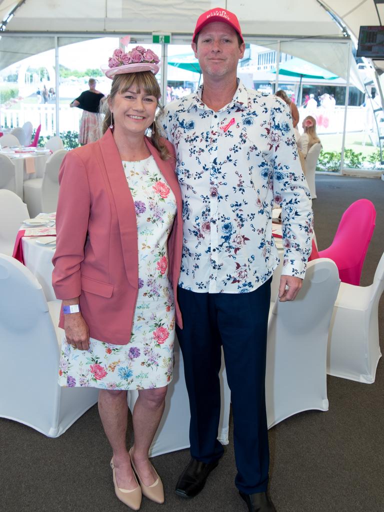 Jodi Woodbury and Chad Woodbury at The Dome Garden Party. Picture: Andrew Meadowcroft.