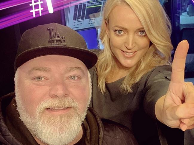 Kyle Sandilands Jackie O Undated. SUPPLIED