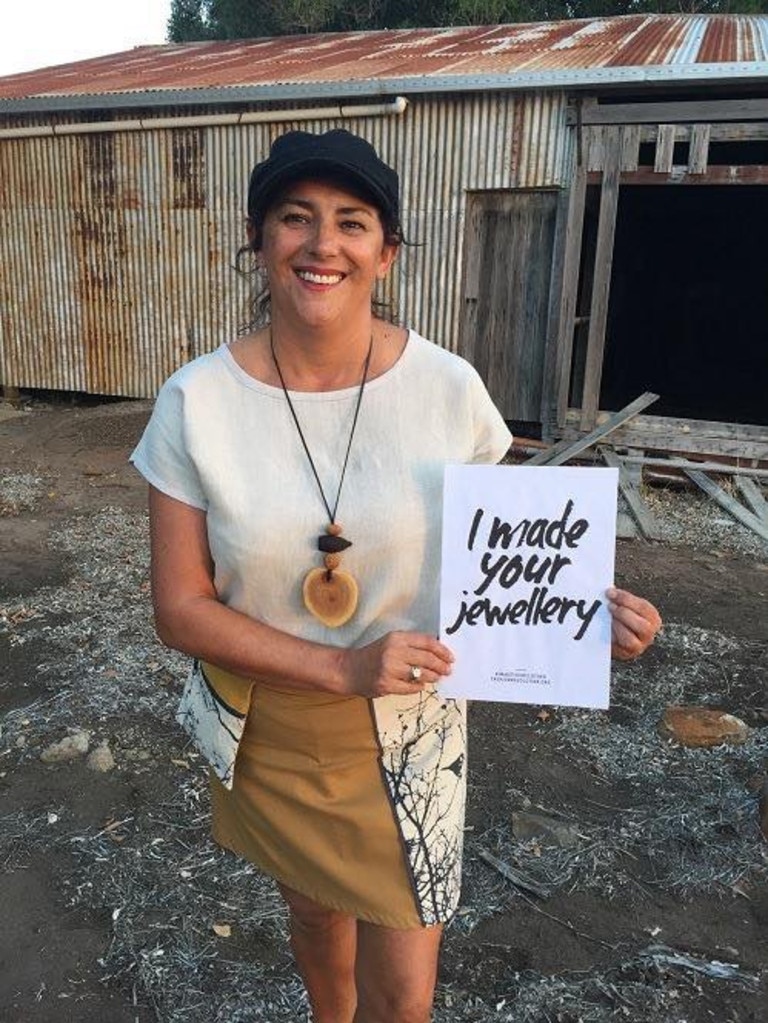 Data shows consumers are opting for Australian Made products as a result of the COVID-19 pandemic. Owner of Bundaberg's Elements Jewellery Beverley Whip is one of the region's six businesses licensed to use the Product of Australia logo on her products.