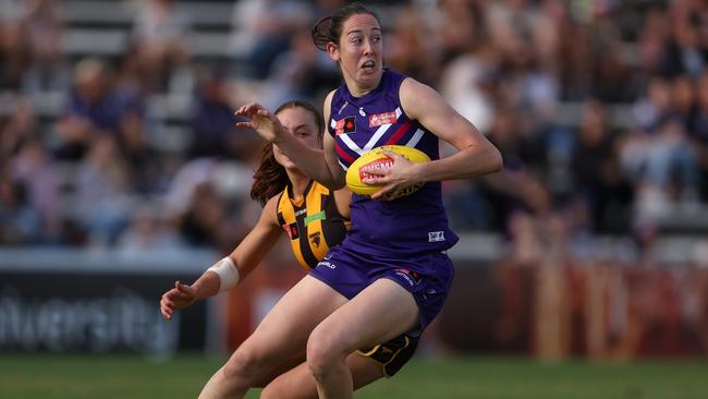 Aine Tighe finished with 20 disposals and three goals. Picture: Paul Kane/Getty Images