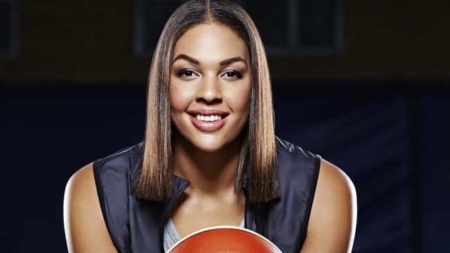 Liz Cambage: “I feel sorry for my opposition having to go up against me but when I step off the court I’m a totally different person.” Picture: Swisse photo shoot