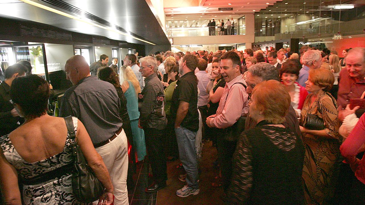 A packed crowd at Queensland Performing Arts Centre pre COVID.