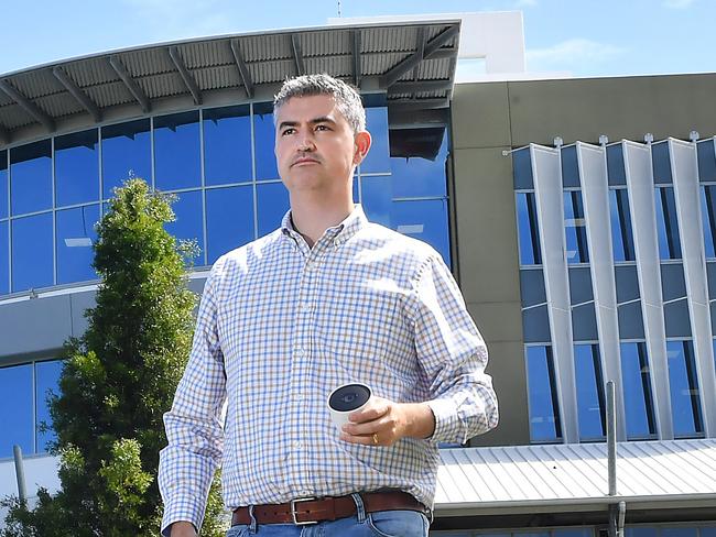 Gold Coast City Councillor Hermann Vorster. Picture: John Gass