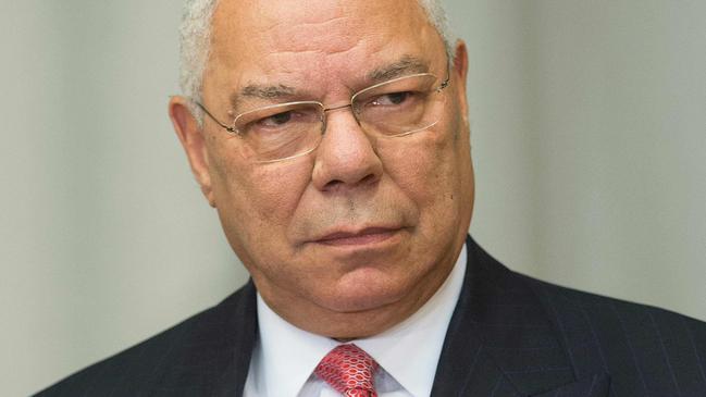 General Colin Powell. Picture: Jim Watson/AFP