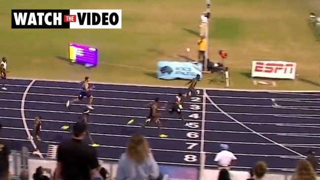 Teen runner smashes 18-year-old Usain Bolt record