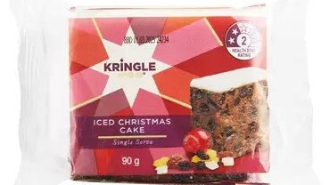 Kringle iced Christmas cake. Picture: Supplied