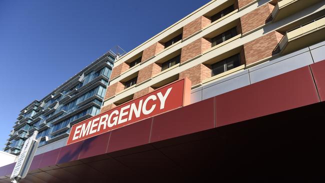 Geelong Hospital’s emergency department has seen many ‘code greys’ called. Picture: file photo, Alan Barber.