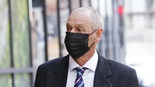 Neil Duncan, the ponyclub predator, leaves Downing Centre court in Sydney today. Picture: Sam Ruttyn