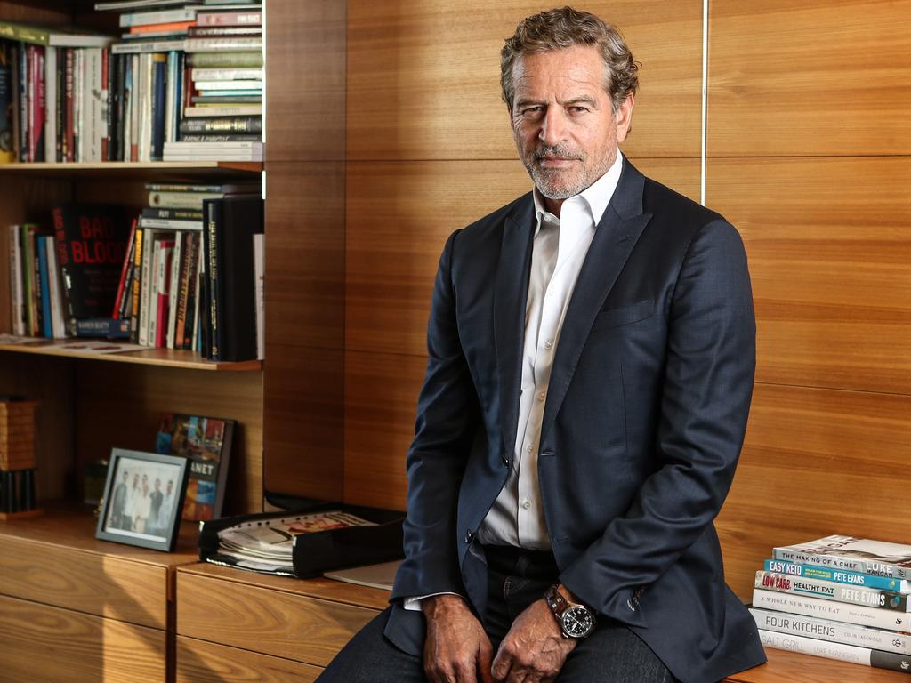 Mark Bouris knows how hard launching a business can be – but says most people out there doing it don’t. Picture: Hollie Adams/The Australian