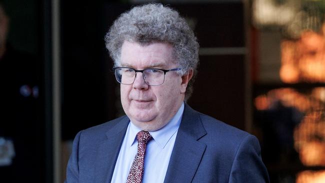 Telecommunications expert Matthew Sorrell leaves court after giving evidence at the trial of Erin Patterson. Picture: David Geraghty/NewsWire