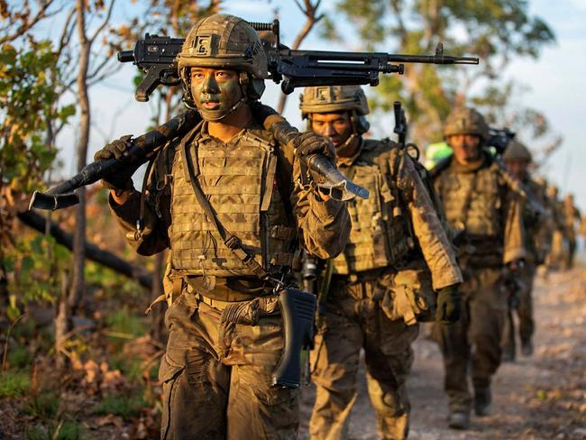 Predator Run exercise held in Darwin by Australian Defence Force. Picture: Defence Imagery