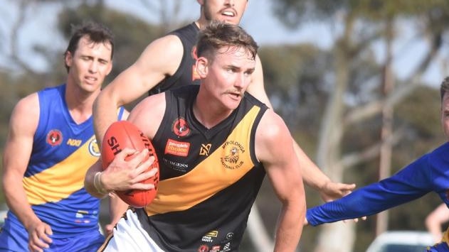 Riley Robinson has been a standout for the Tigers this year. Picture: Mypolonga Football Club