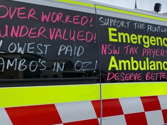 NSW Ambulance is preparing for industrial action on May 18. Picture: Supplied.