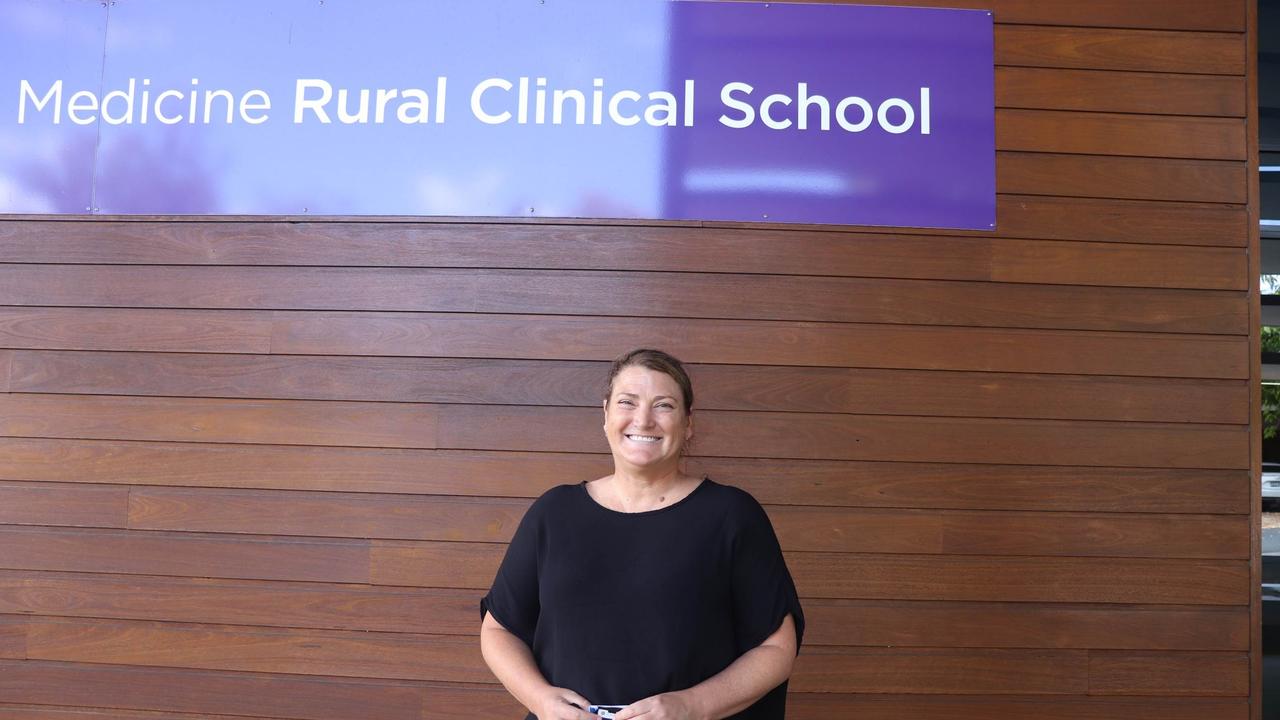 Former school teacher Jo Bourke left her job in 2018 to pursue a career in medicine and will do her internship in Rockhampton.