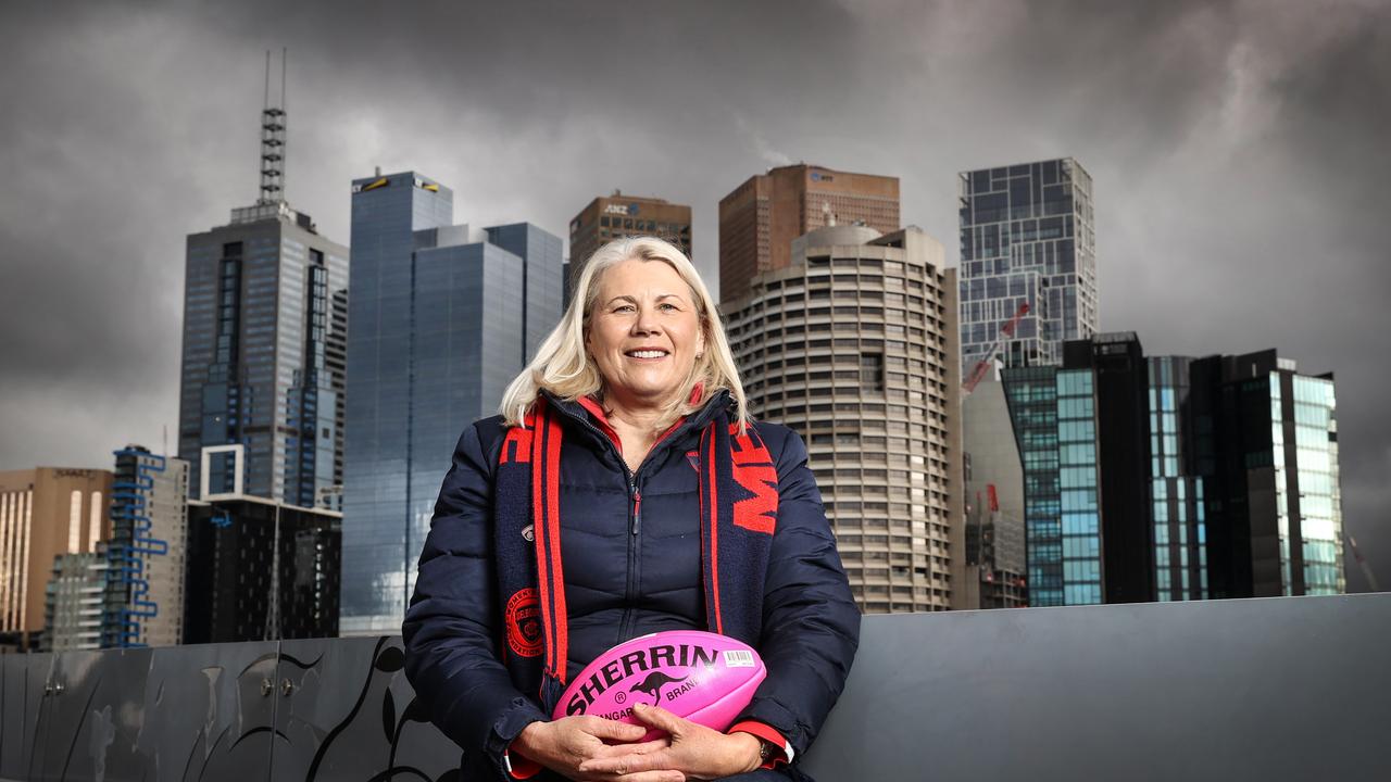 Kate Roffey is one of four Melbourne Football Club directors who were represented by Matthew Collins KC and Janet Whiting. Picture: David Caird