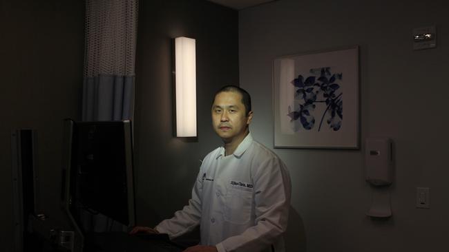 Zijian Chen, director of Mount Sinai’s Center for Post-Covid Care, described colleagues who were energetic, but after getting sick, had trouble getting through the day. Picture: Jehad Nga/The Wall Street Journal