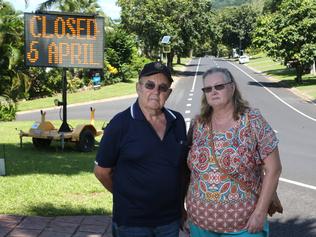 'Russian roulette': Residents' anger at Cairns road closure