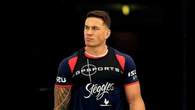 Reports a deal has been done to bring Sonny Bill Williams back to the NRL. Pic: Mark Evans