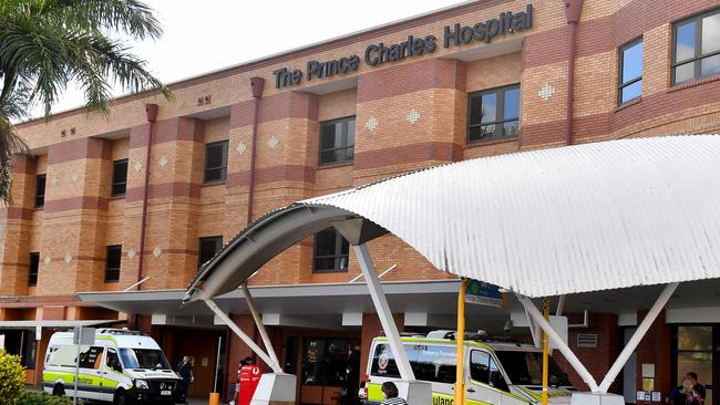 Another worker at Prince Charles Hospital was included in five new cases announced in Queensland on Saturday. Picture: NCA NewsWire / John Gass