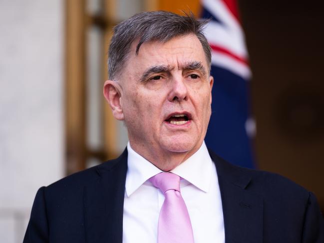 Australia's Chief Medical Officer Brendan Murphy has warned that personal responsibility is vital in the battle to eradicate COVID-19. Picture: Getty Images