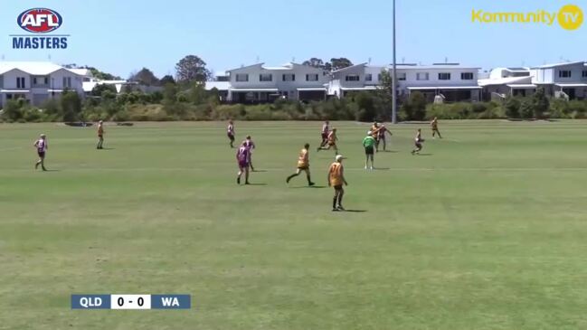 Replay: AFL Masters National Carnival - QLD v WA (Men 60s Div 1)